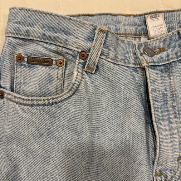 Vintage Calvin Klein Straight Leg Jeans - Picture 6 of 12